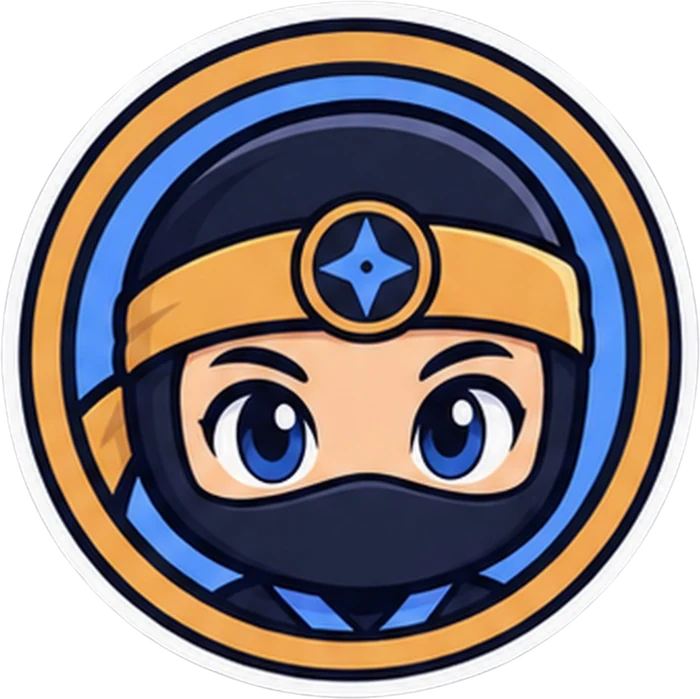 Mascota de Ninja Ads